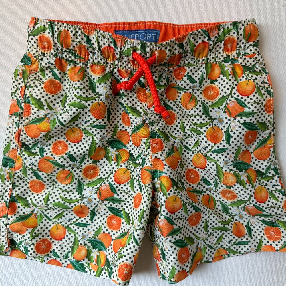 New condition boys BLUEPORT swim shorts size small 6-7 $40